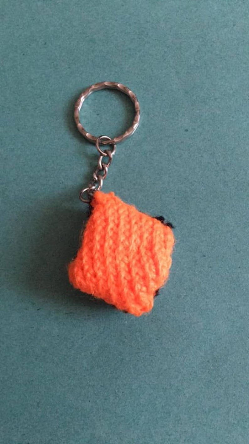 Knitted Liquorice Key rings, cake key rings, chick key ringsKnitted toys. image 3