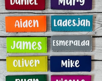Personalized Neoprene Popsicle Holder: Summer Party Favor