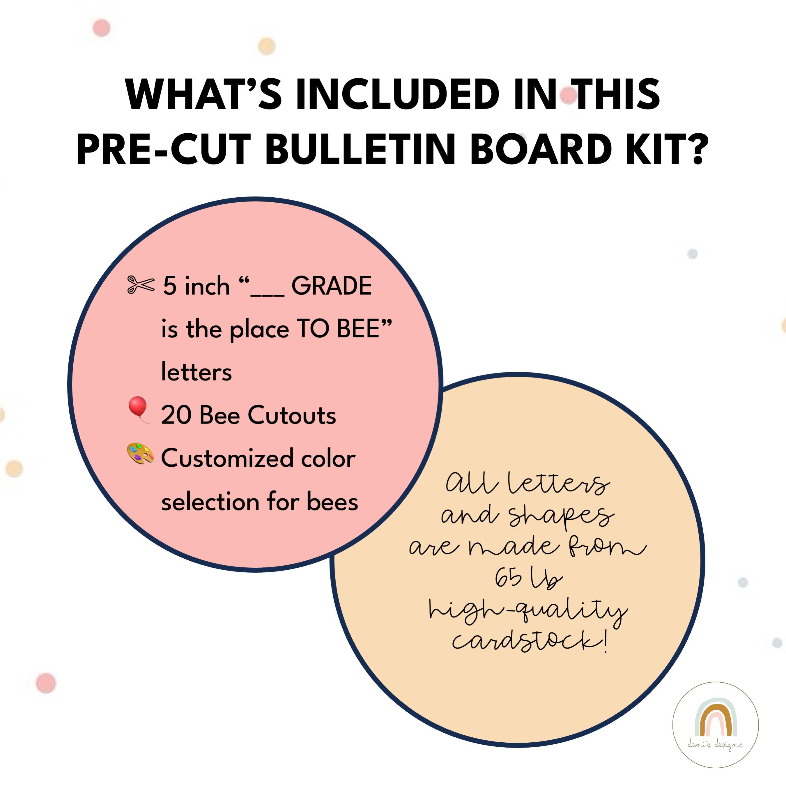 Bee Classroom Bulletin Board Kit: Back to School Decor - Etsy