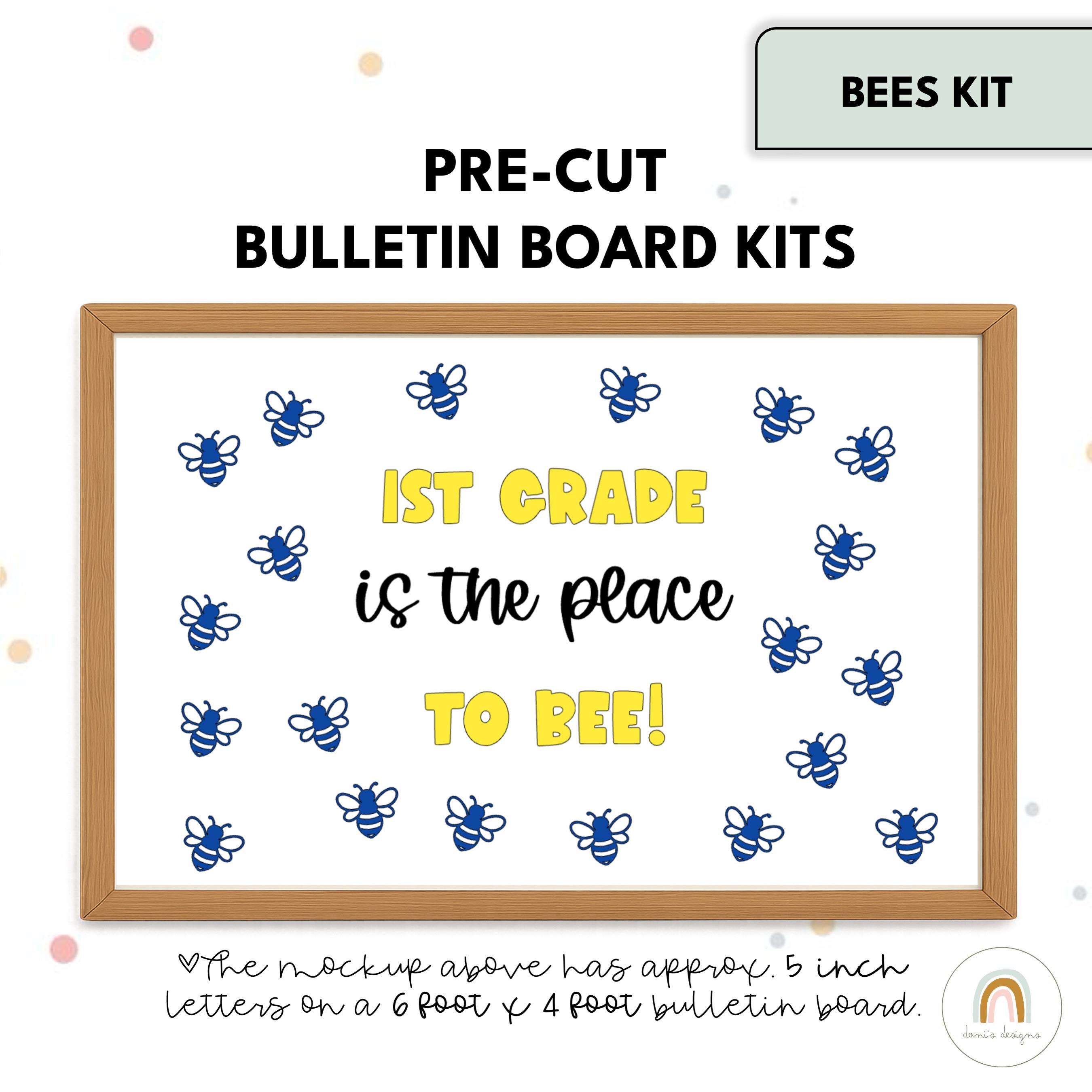 Bee Classroom Bulletin Board Kit: Back to School Decor - Etsy