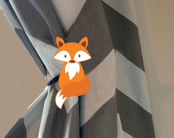 Chambre d’enfant / Chambre d’enfants Rideau Reteniback Tieback - Fox Decal