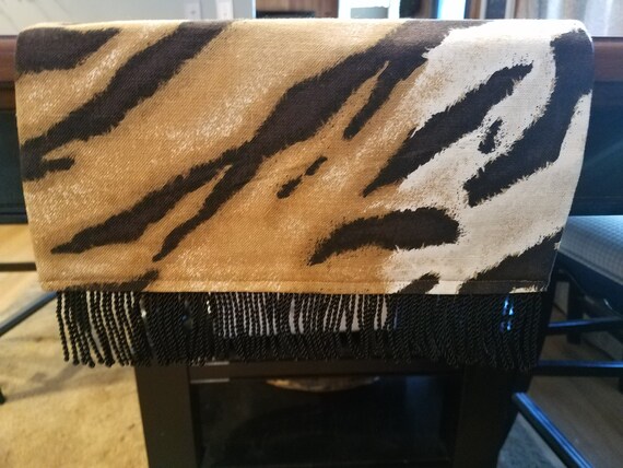 Animal Print Table Runner Dresser Scarf Etsy