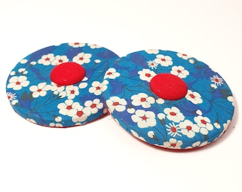 Two sewing weights 'Cherry Blossom Festival blue'