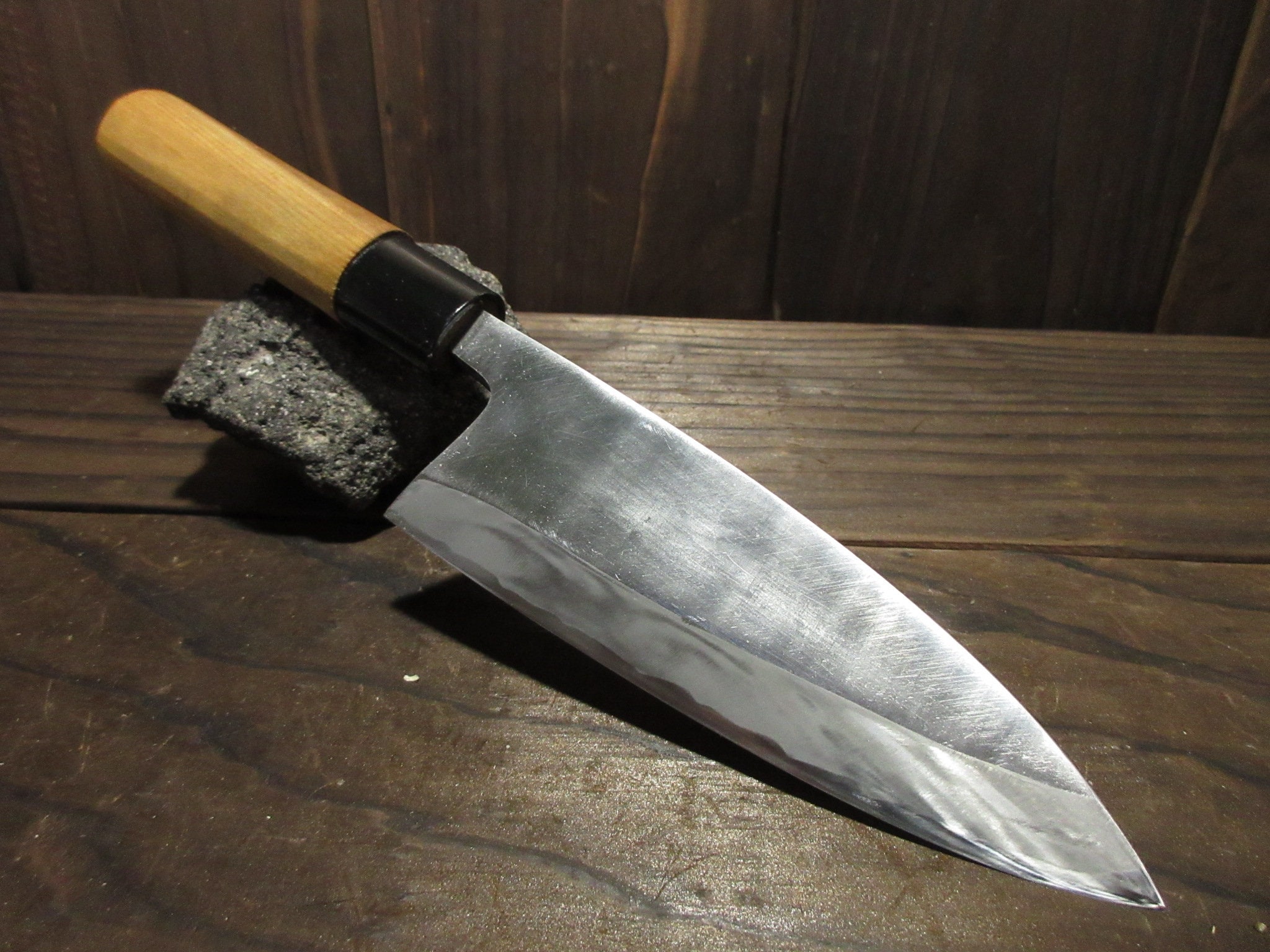 USED / Sharpened Japanese Kitchen knife /deba 155 /300 mm / Etsy