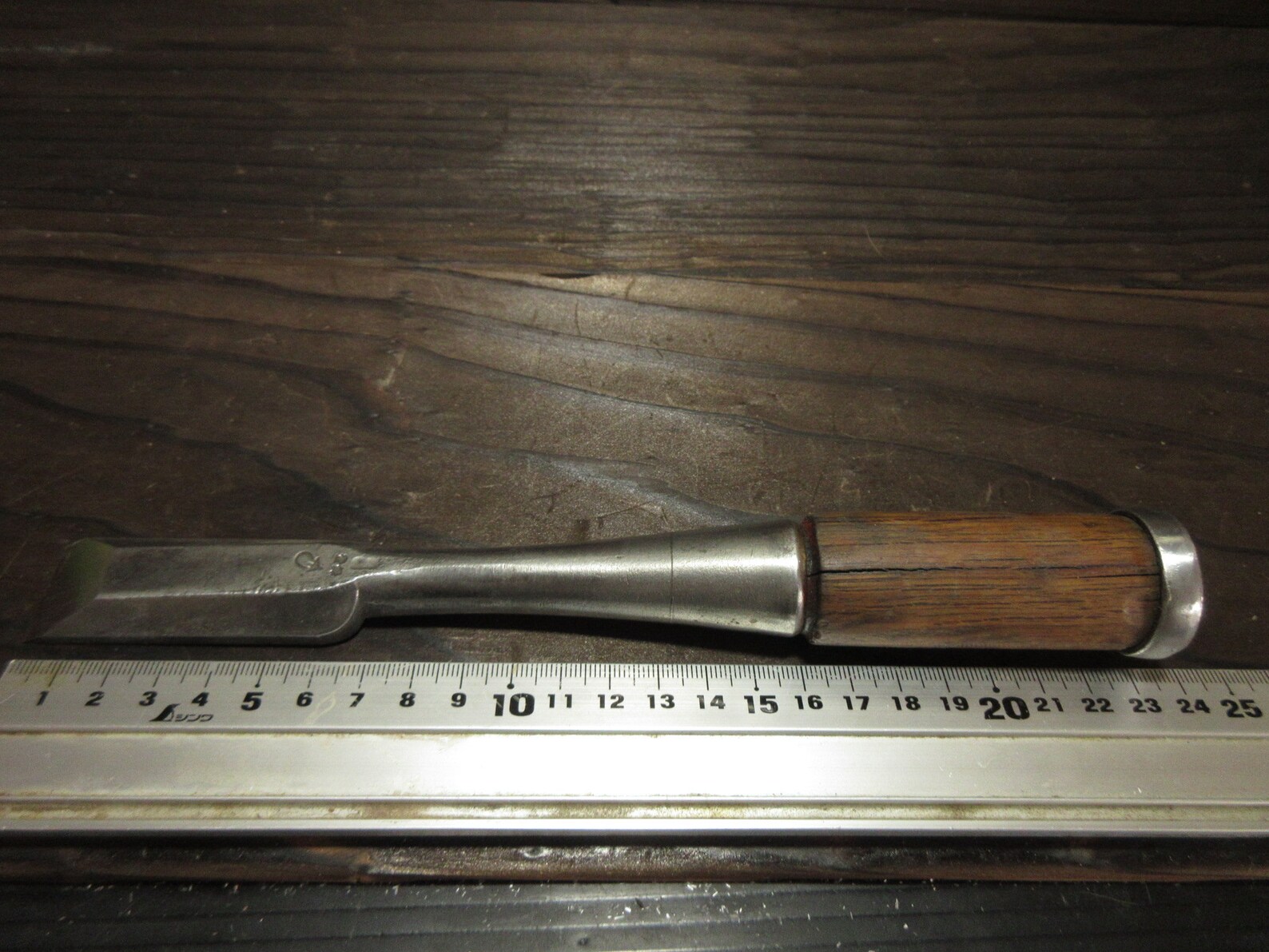 Japanese Mortise Chisel BIG and HEAVY 24 / 270 MM / Etsy