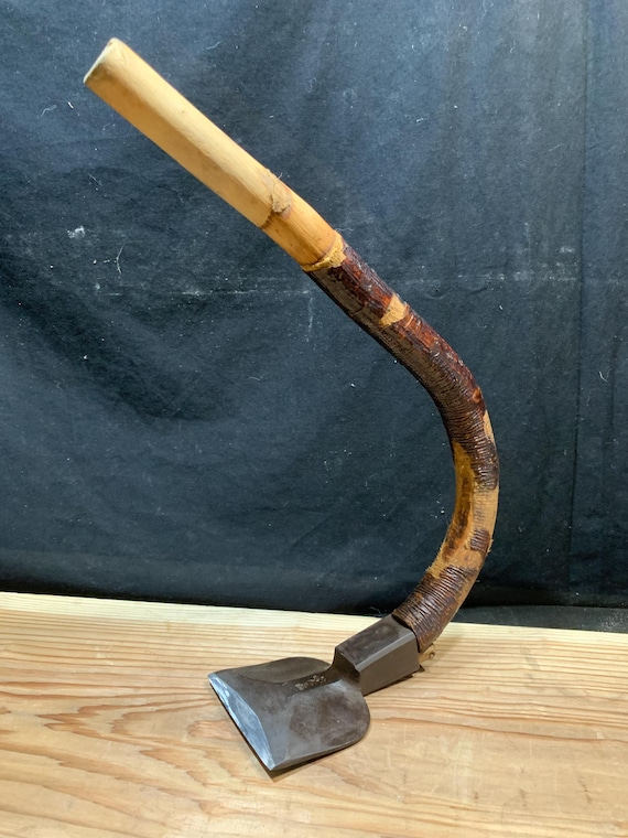 Vintage: Japanese Adze - Chona - Short Handle Version 10cm - 37cm