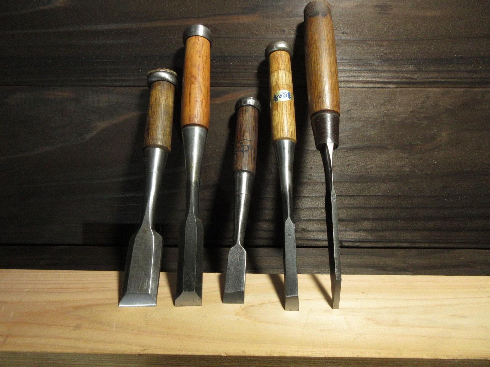 No.3 OLD Japanese Chisel Set chisels /24 18 15 93 mm Etsy