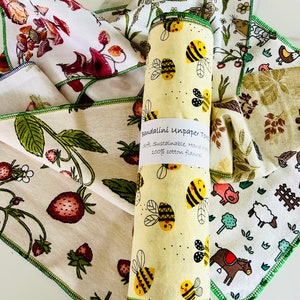 Asciugamani di carta fatti a mano, Zero sprechi, salva-alberi Salviette per neonati, Salviette da cucina, Salviette da viaggio