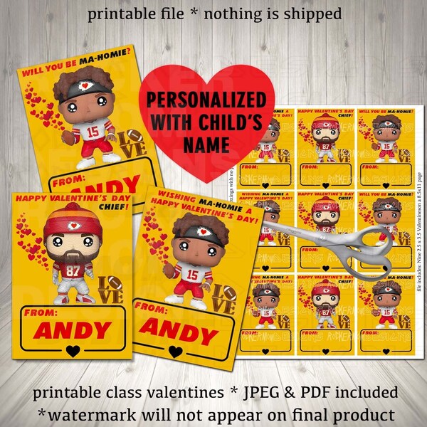 Kc Valentine Cards Etsy