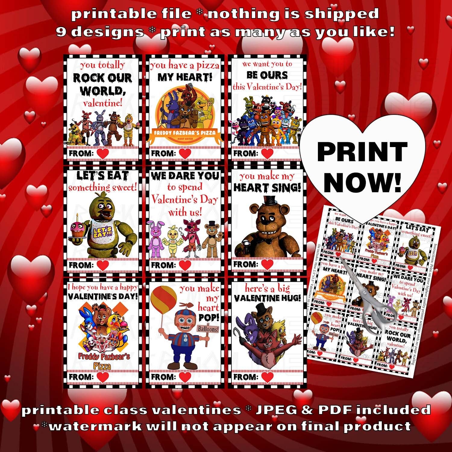 Five Nights at Freddys Gift Bags - 60+ Gift Ideas for 2024