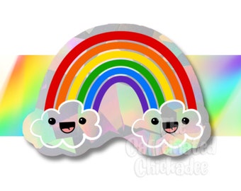 Happy Rainbow - Rainbow Suncatcher Decal