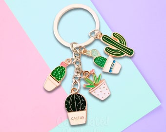 Cactus Love - Keychain