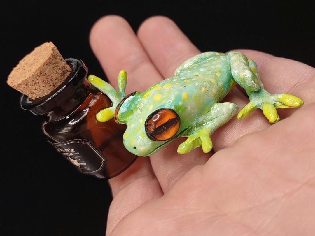 Snake Trinket Bottles Snake Figure Mini Snakes Snake With Little Bottle ...