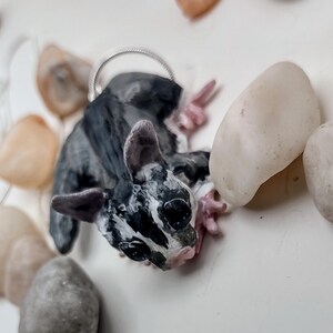 Sugar Glider Necklace- Sugar Glider Pendant-Sugar Glider Necklace- Small Animal Pendent- Sugar Glider jewelry- Pet necklace- Rodent Necklace
