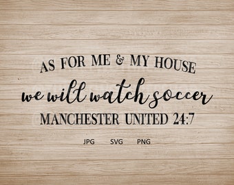 När det gäller mig och mitt hus kommer vi att titta på fotboll Manchester United 24:7, heminredning, man cave, fotboll diy, fotboll diy