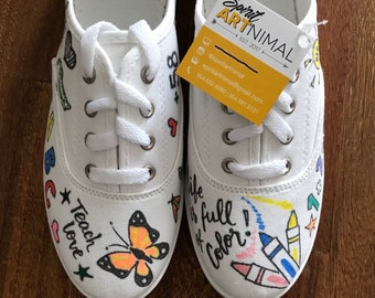 teacher tennis shoes