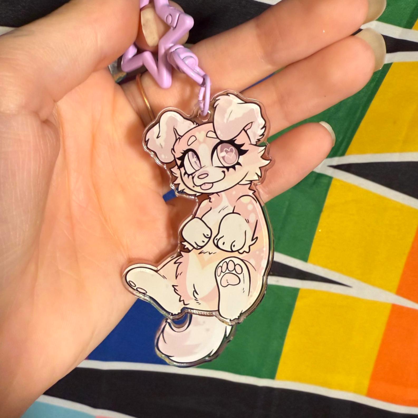 YCH Wagging Keychain VER 2 - Etsy