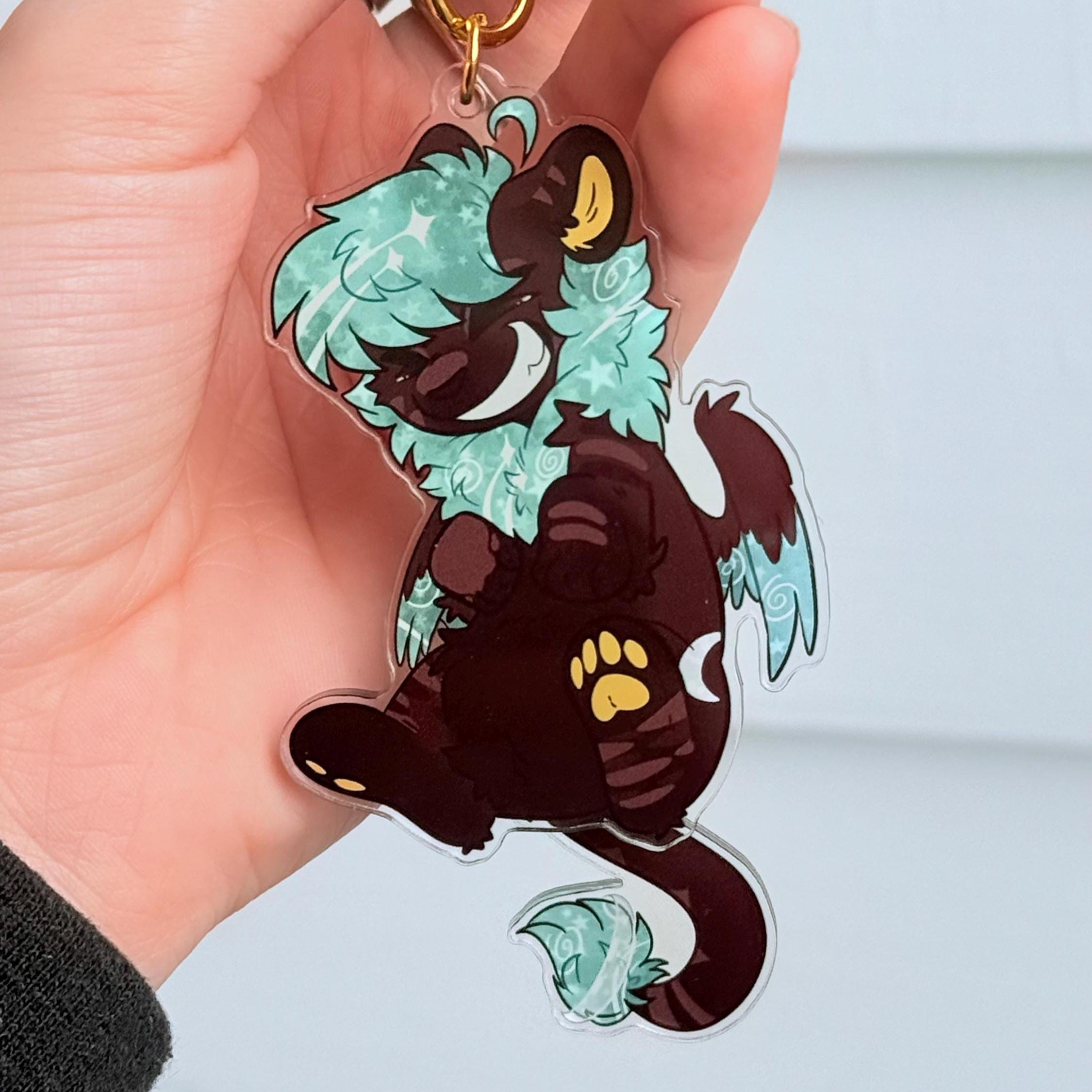 YCH Wagging Keychain VER 2 - Etsy