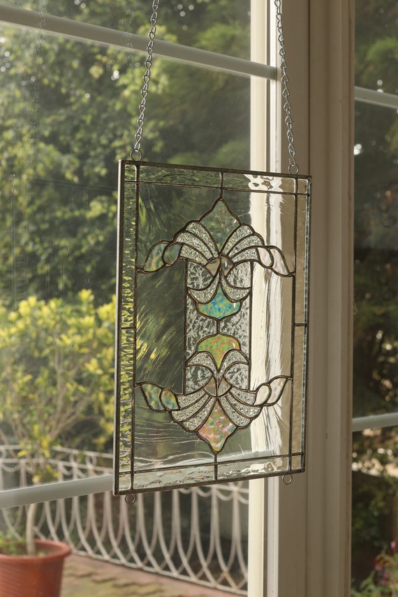 Tiffany style stained on sale glass