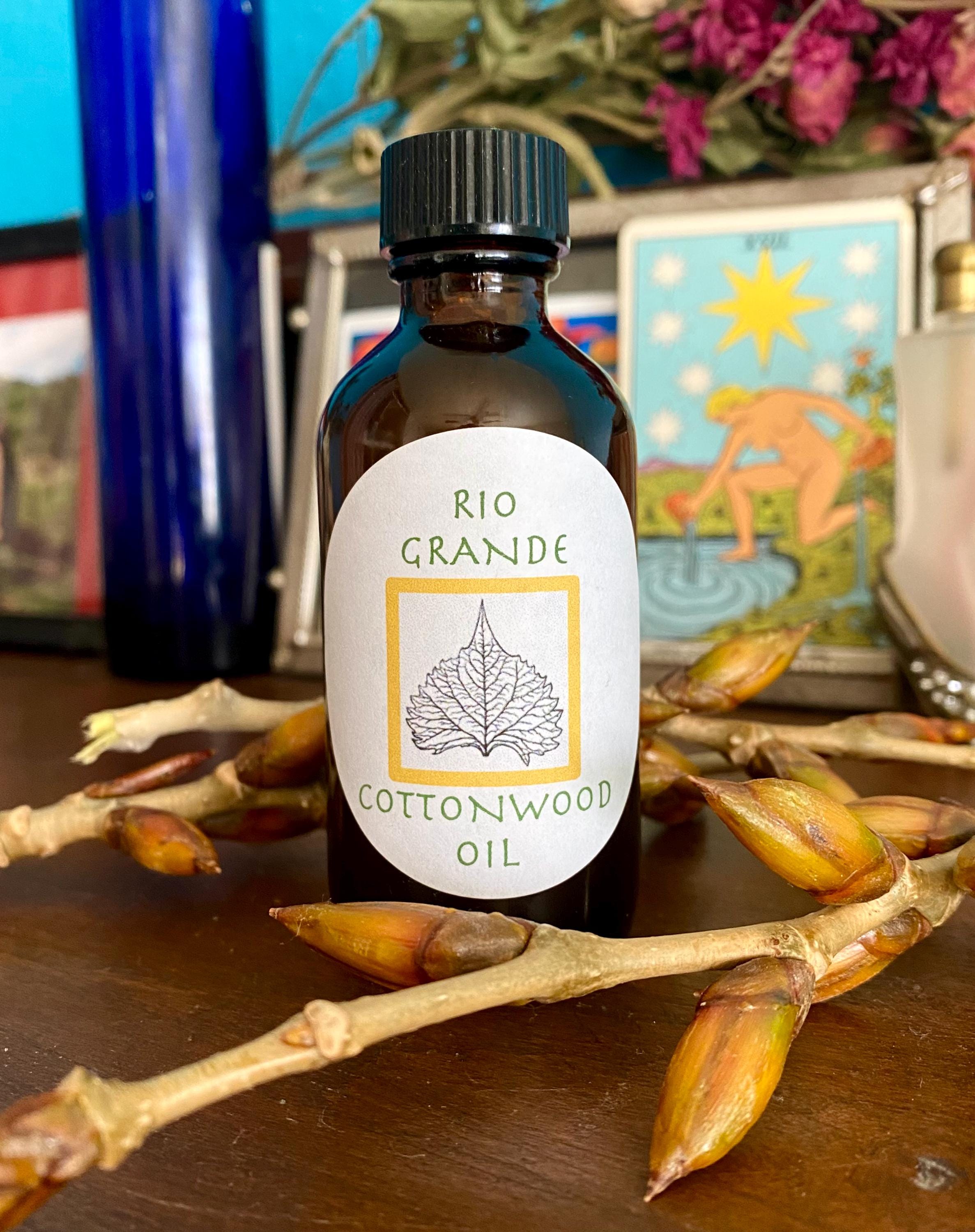 Rio Grande Cottonwood Oil- álamo- aches n pains, massage, ritual