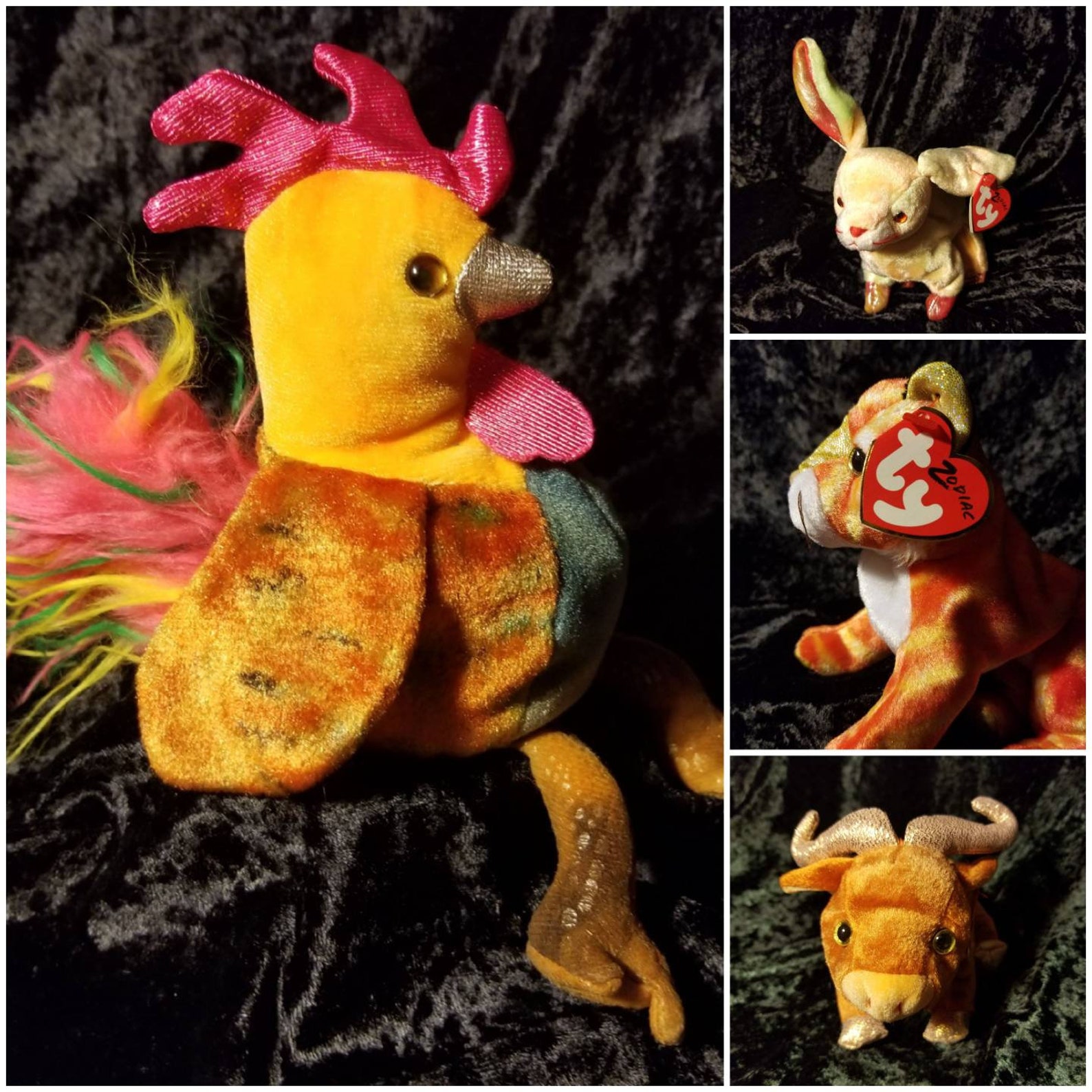 Original Ty Chinese ZODIAC Beanie Babies Full Set of 12 A Etsy