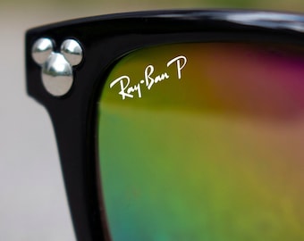 ray ban sticker for glasses