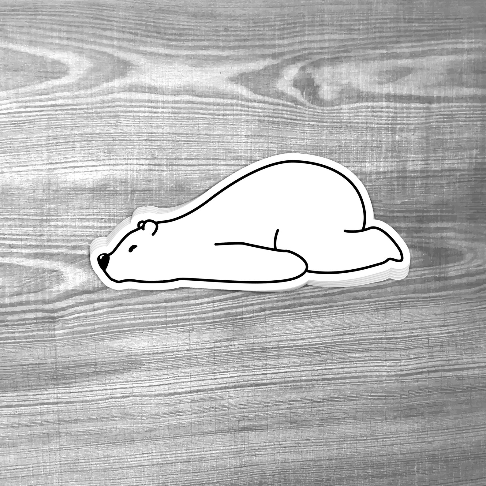 Cute Polar Bear Sticker Pretty Sticker Cute Pretty Sticker | Etsy