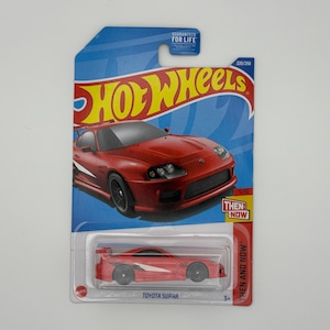 Hot Wheels MKIV Supra Diecast 1/64 Scale Model | Limited Edition Toyota Supra MK4 Car | Car Collector & Coworker Gift | Husband | Boyfriend
