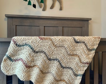 The Chunky Ripple Blanket