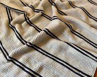 Going to Bed Blanket - Tunisian Crochet Pattern