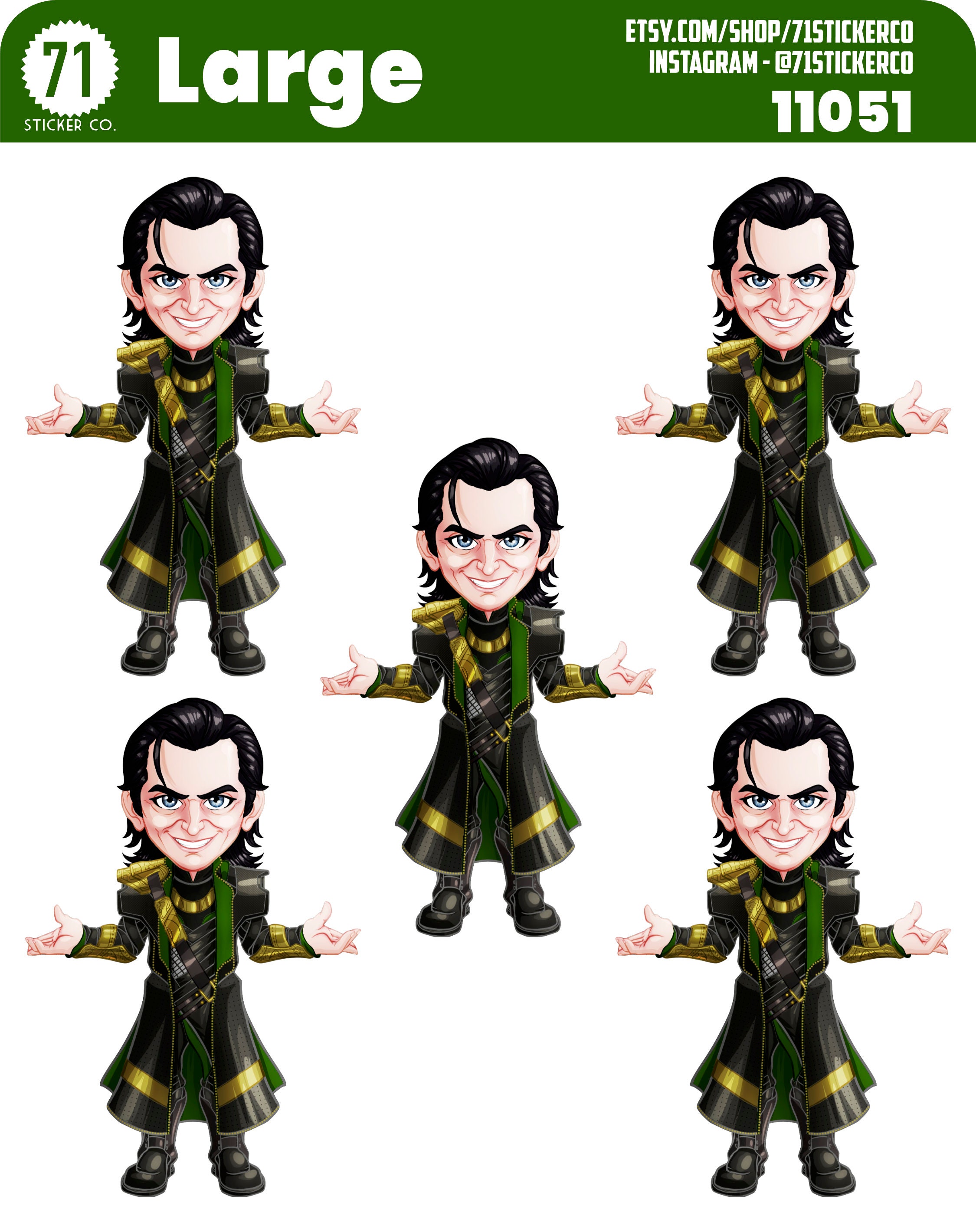loki stickers etsy