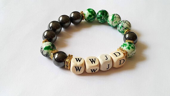 wwjd bracelet etsy