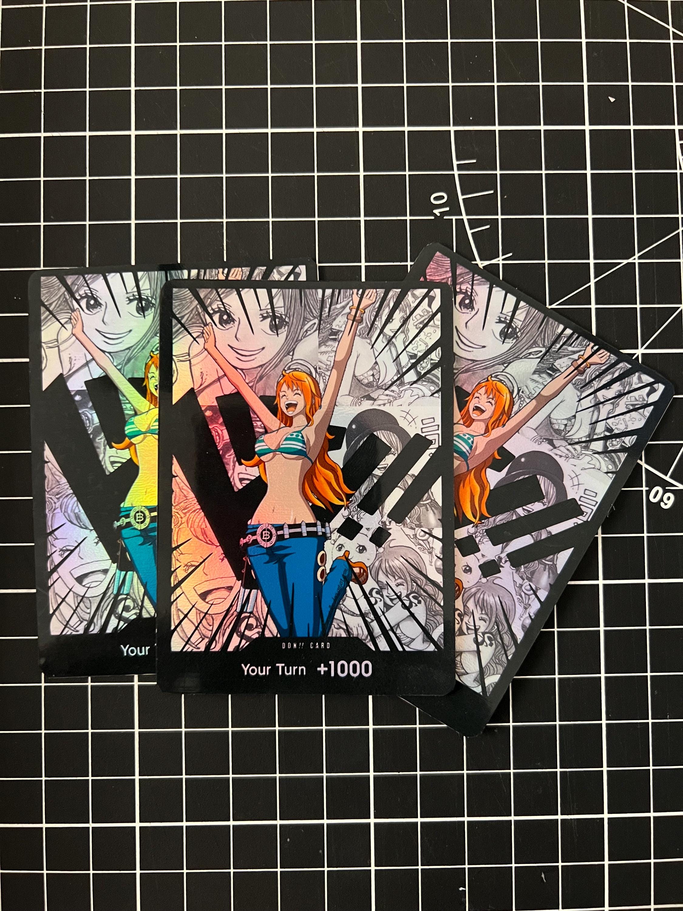 Holographic OPTCG One Piece Nami Don!! Proxy - Etsy
