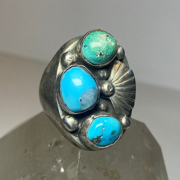 Turquoise Men Ring - Etsy