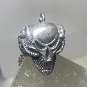 Skull Ring Size 11.75 Biker