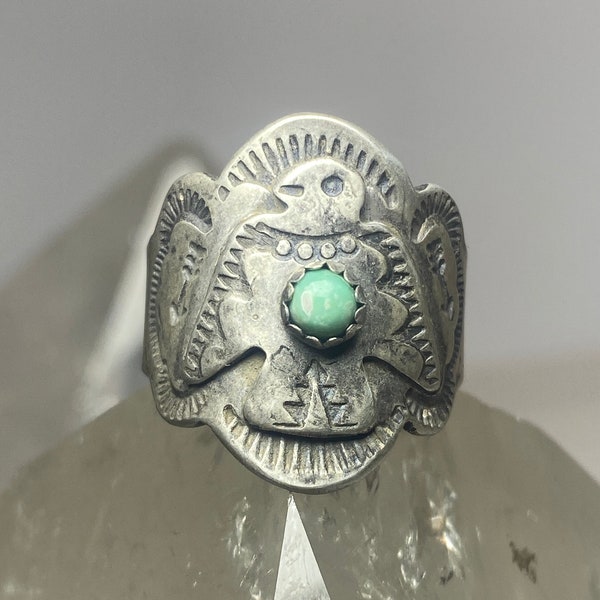 Phoenix Ring Southwest  Arrows Sterling Silver Women Men size 8