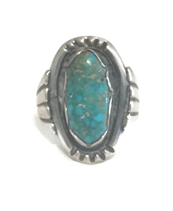 Vintage Sterling Silver Ring Native American Ring