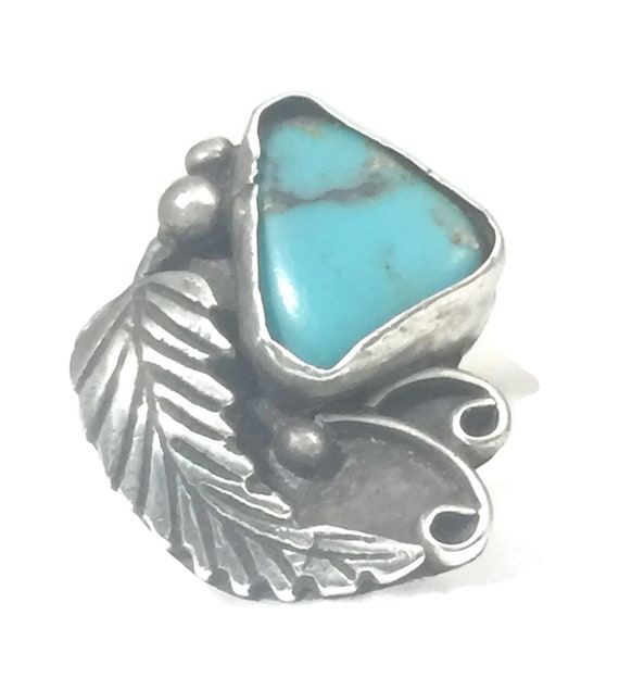 Women Navajo Ring Size 5 Plus Navajo Women Ring S… - image 5