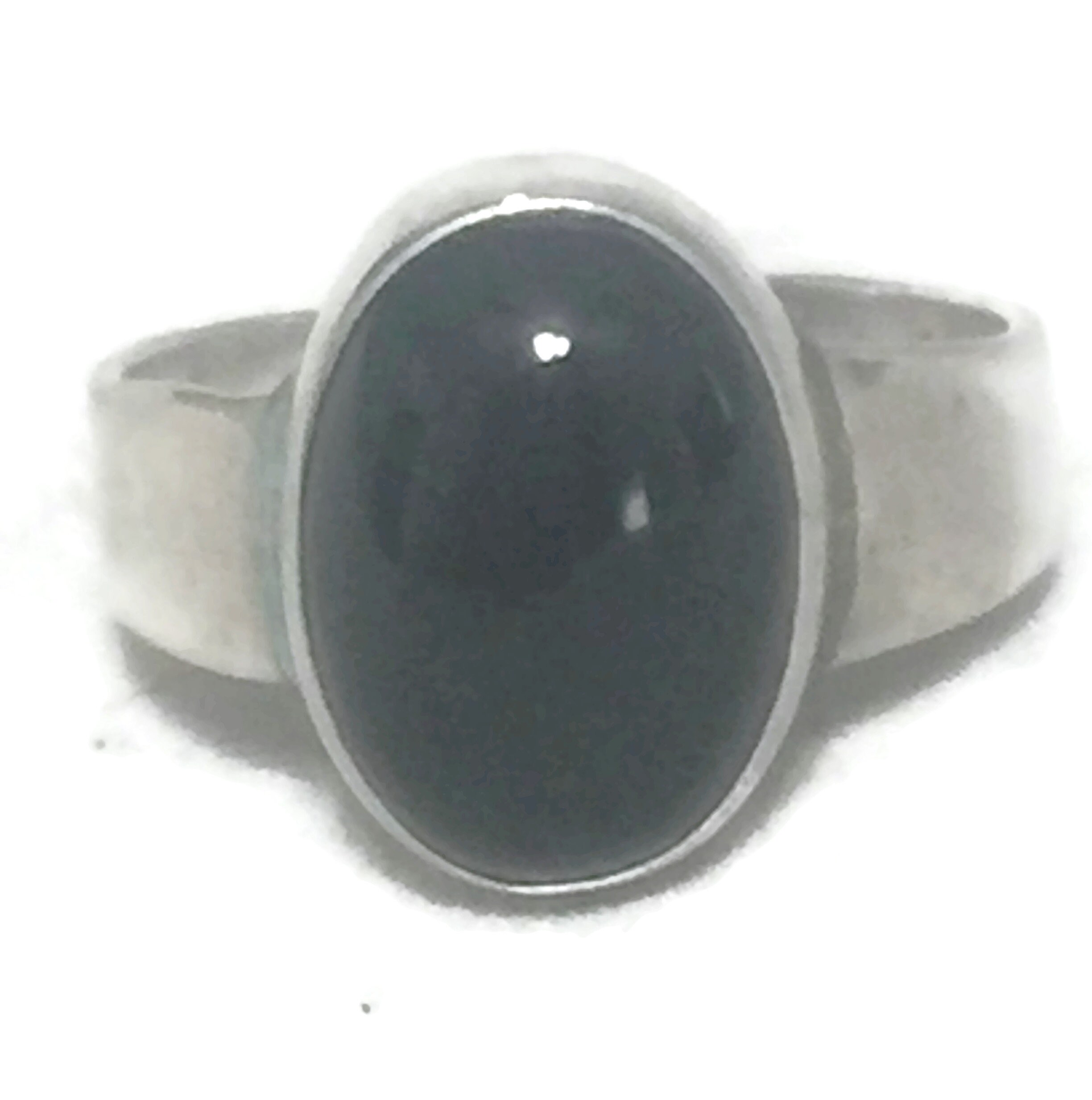 Vintage Onyx Ring: Southwest Boho Band, Size 7.5 - Etsy