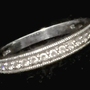 Bague de cocktail Taille 7 Moins vintage Femmes Taille de bague 7 Eternity Ring Taille 7 Stacker Ring Taille 7 Stacker Band Taille 7 Eternity Band Taille 7
