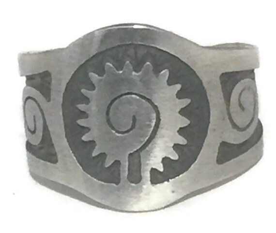 Vintage Spiral Ring Size 12 Men Ring Size 12 Men S