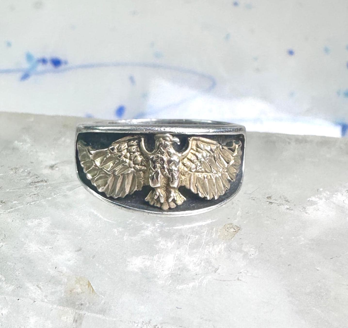 Ted Ott Eagle Ring - Etsy