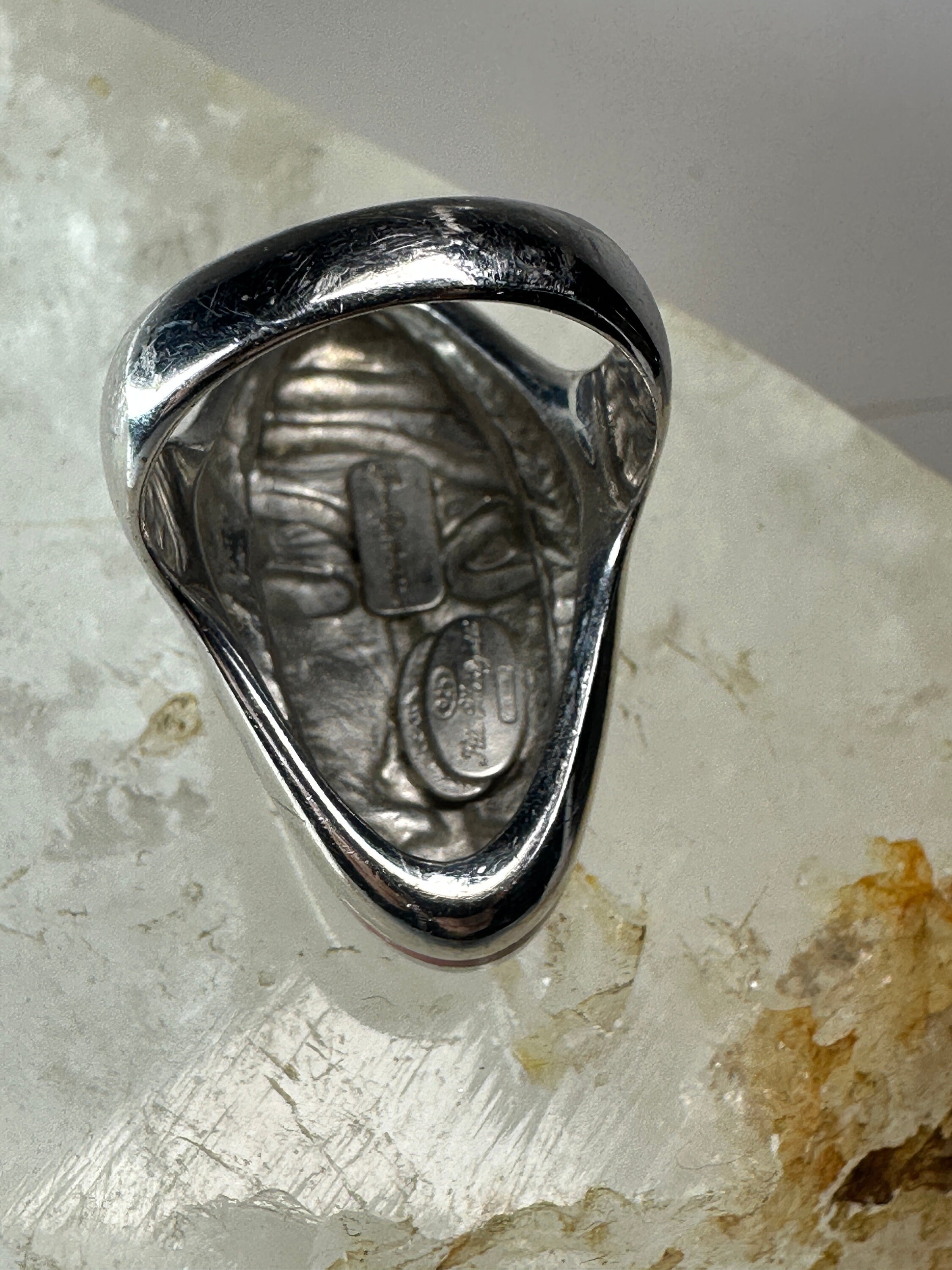 Bague émaillée En Argent 925 Signée Tiziana Q. Martino N°146 - Occasion Très Bon état