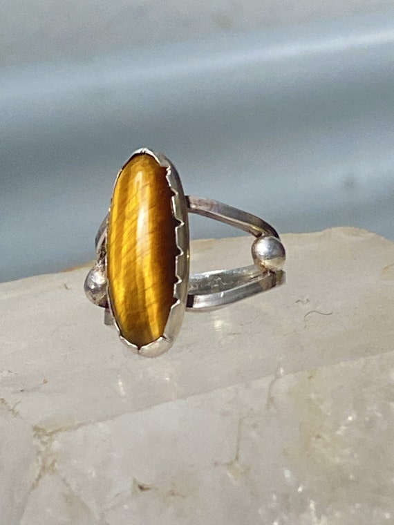 Tiger eye ring southwest sterling silver women - image 8