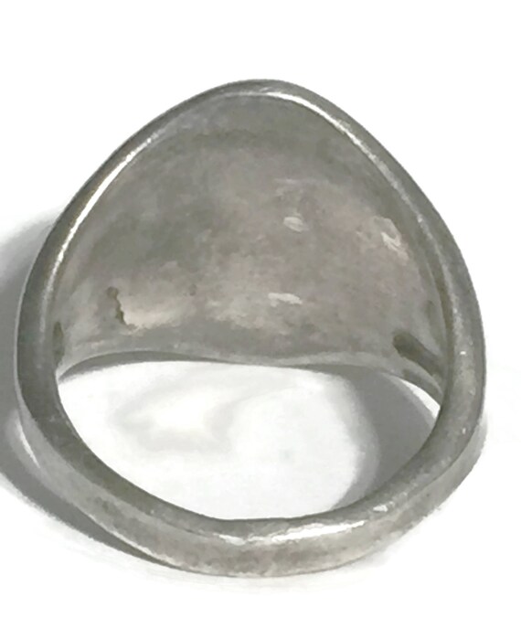 Turquoise Ring Cigar Band Size 6 Minus Women Nava… - image 10