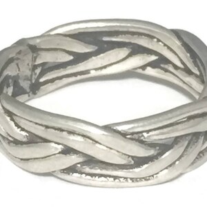 Men Rope Band Size 9 Minus Men Rope Ring Size 9 Minus Thumb Ring Size 9 Thumb Band Size 9  Southwest Women Ring Size 9  Sterling Silver Ring