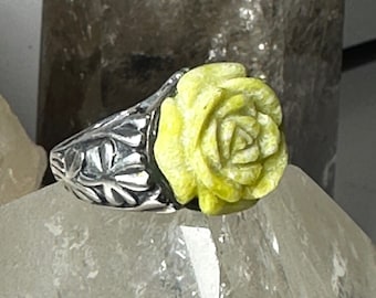 Irish Rose ring size 4.75 connemara band sterling silver women