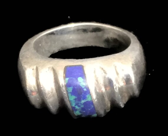 Men Azurite Ring Size 8 Plus Men Ring Size 8 Plus… - image 6