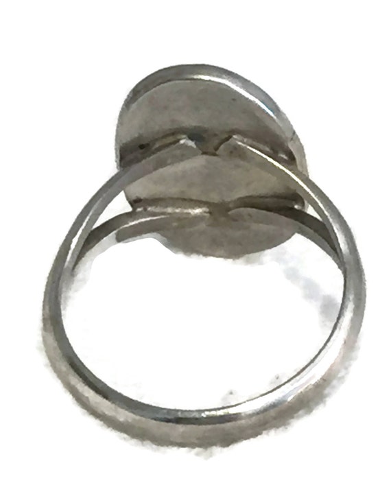 Vintage Sterling Silver Ring Women Fertility Hand… - image 10