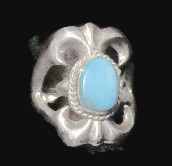 Navajo Ring Size 9 Minus Sandcast Ring Size 9 Wome